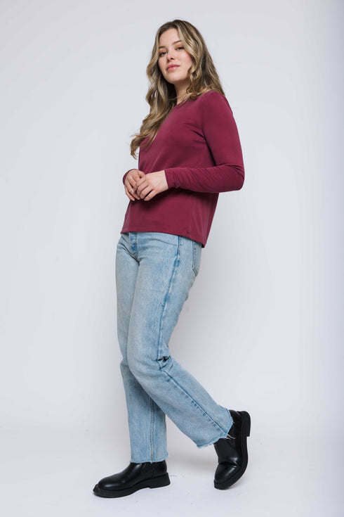 Adeline-Long Sleeve Crew